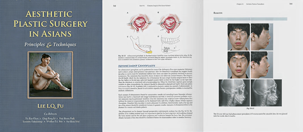 id Hospital - Publication of professional text book - Asian's Front chin surgery