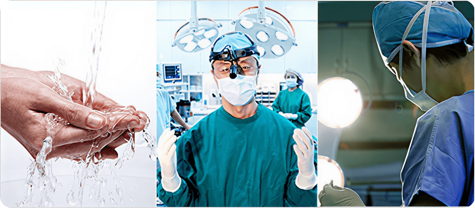 id Hospital - Thorough Sanitation Management - Hygienic Direct care - All staff and medical team who provides medical services welcome patients after thorough sterilization