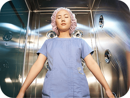id Hospital - Core Competencies - Air Shower System