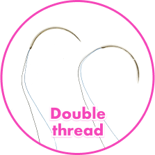 id Hospital - Double Thread Non-Incision Method - Strong 7-Point Dual Fixation Result