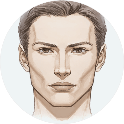 id Hospital - Facial Feminization Surgery - Case 04: Someone who has strong or long forehead which makes the forehead masculine.